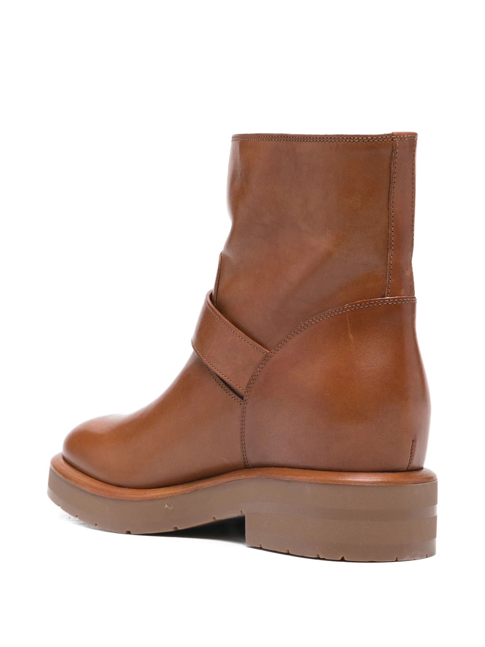 Chloe o1loc1c11125 Coddington Ankle Boots in Brown Size US 7 / IT 37 - 3 Thumbnail