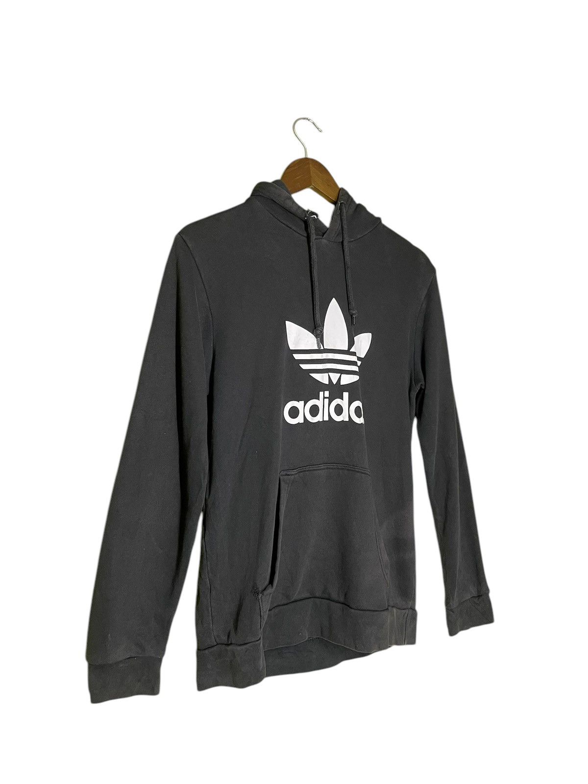Adidas × Japanese Brand ADIDAS hoodie big logo printed sweatshirt size S Size US S / EU 44-46 / 1 - 3 Thumbnail