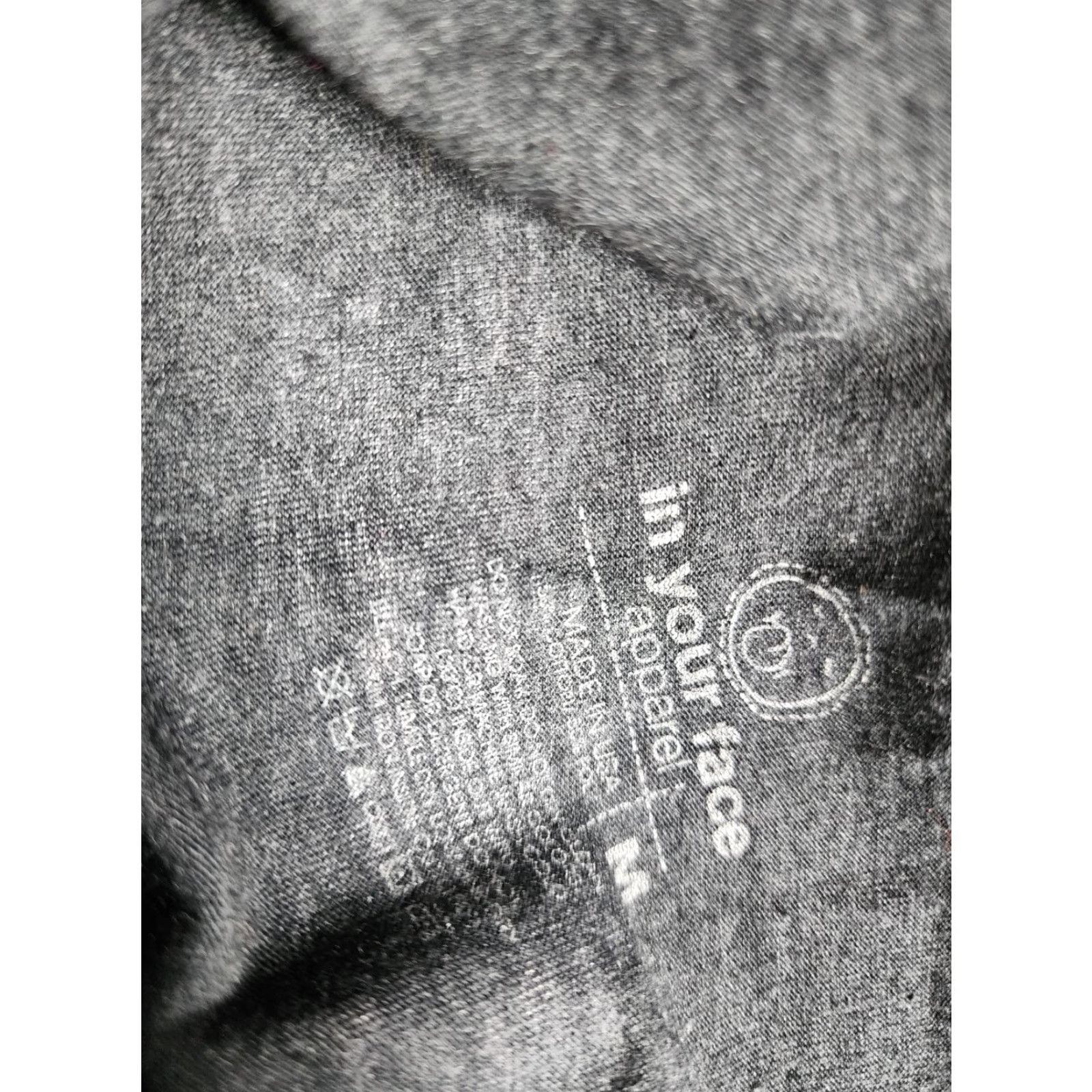 Doublet In Your Face Apparel T-Shirt Mens M Gray Hawaiian Double-Sided You Had Me At Aloha Kings Hawaiian Rolls Crew Neck Cotton Blend Size US M / EU 48-50 / 2 - 4 Thumbnail