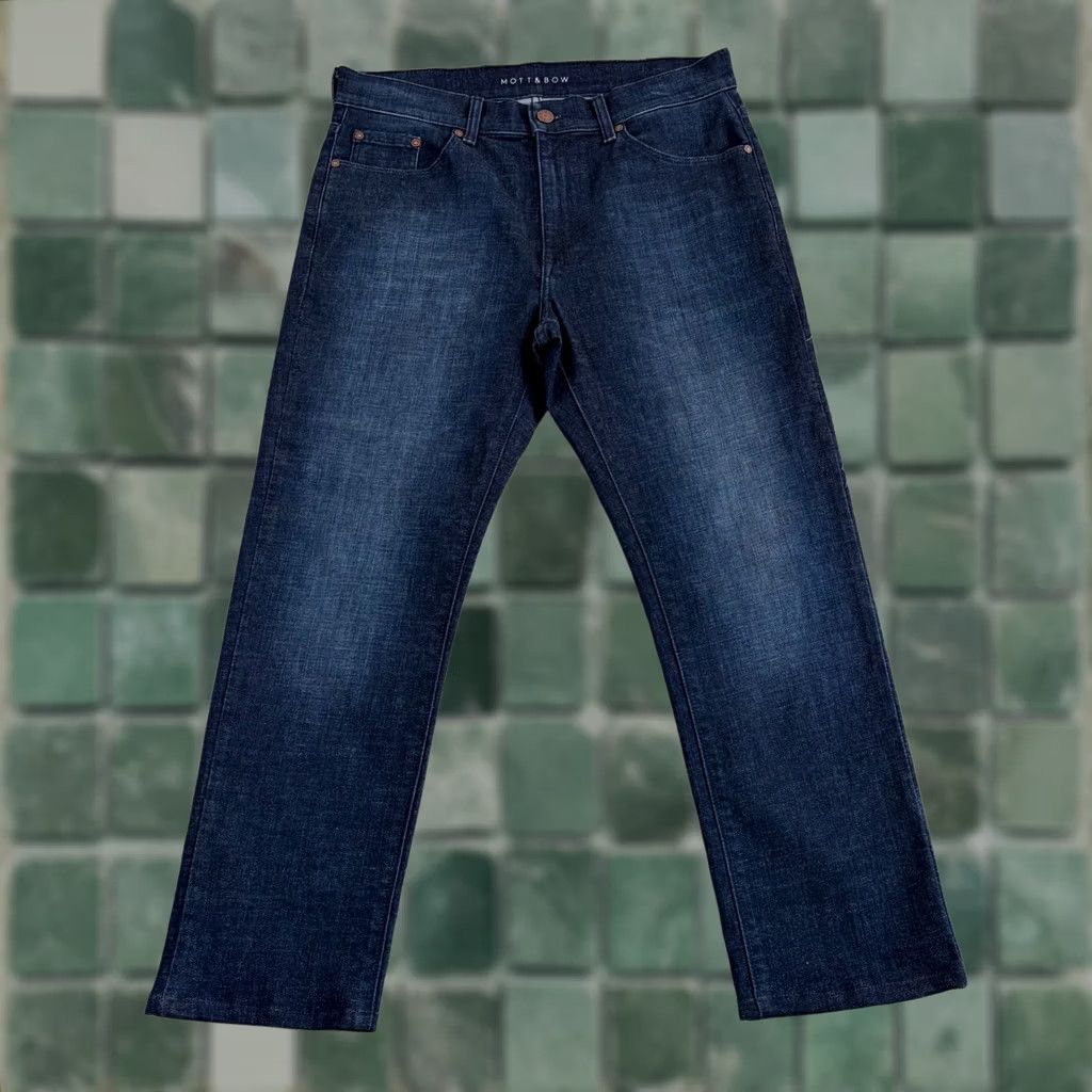 Mott & Bow Mott & Bow Jeans Slim Fit Mercer 32x26 Blue Men Stretch Denim 5-Pocket City Preppy Vintage: No (avoid if not allowed) Size US 32 / EU 48 - 1 Thumbnail