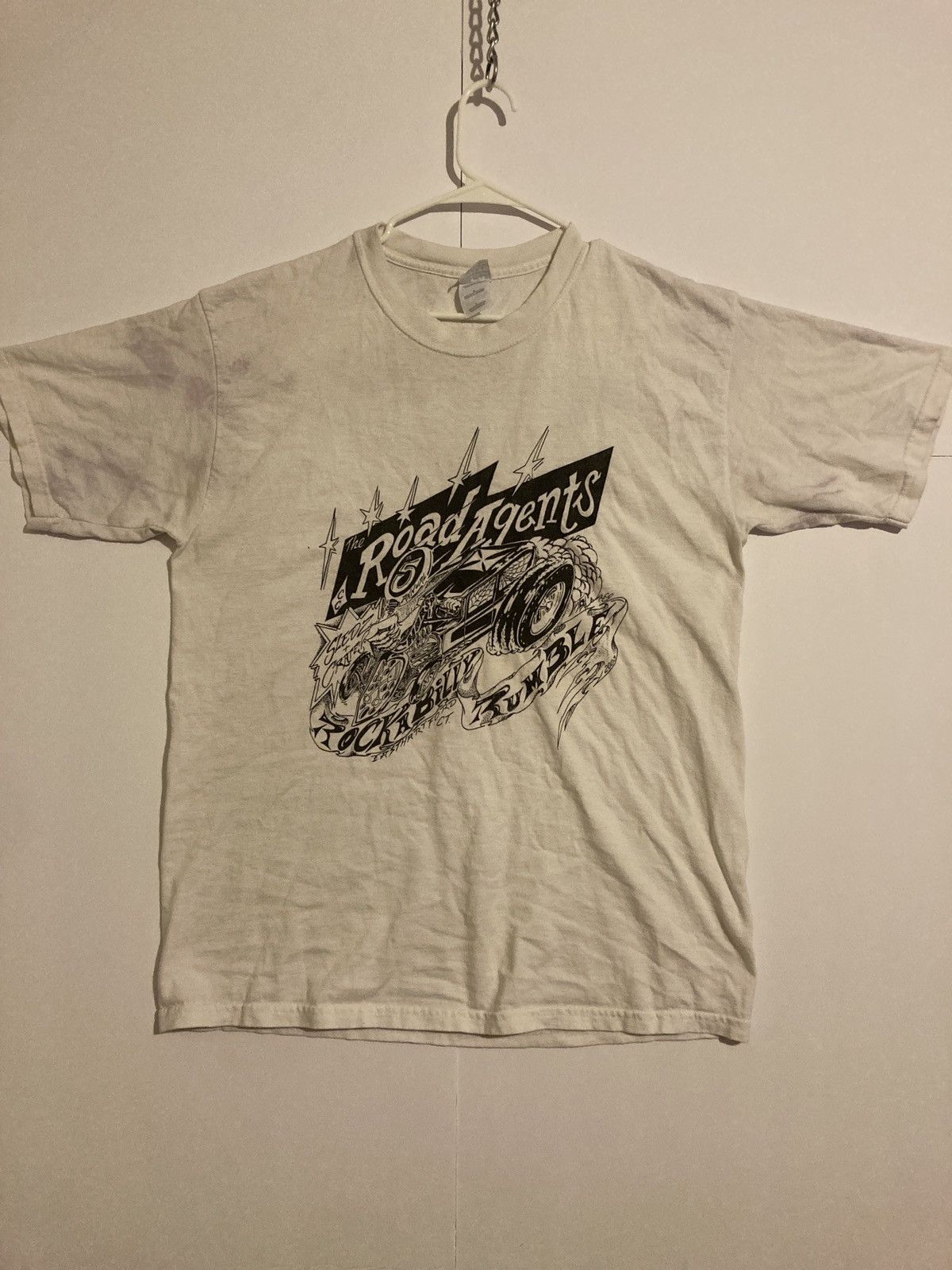 NASCAR × Vintage Vintage Road Agents Rockabilly Rumble Tee Size US L / EU 52-54 / 3 - 1 Thumbnail