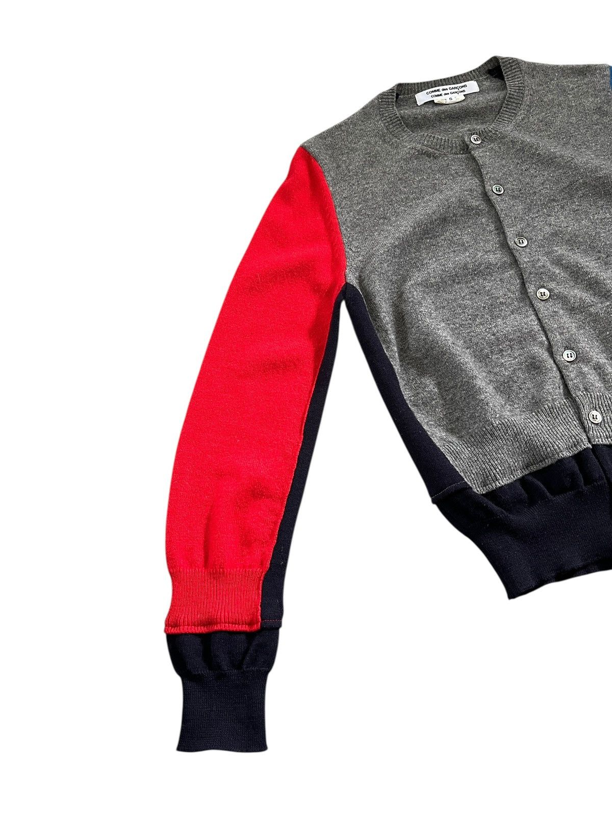Comme des Garcons Comme des Garçons SS2007 Multicolor Hybrid Cardigan Size S / US 4 / IT 40 - 9 Thumbnail