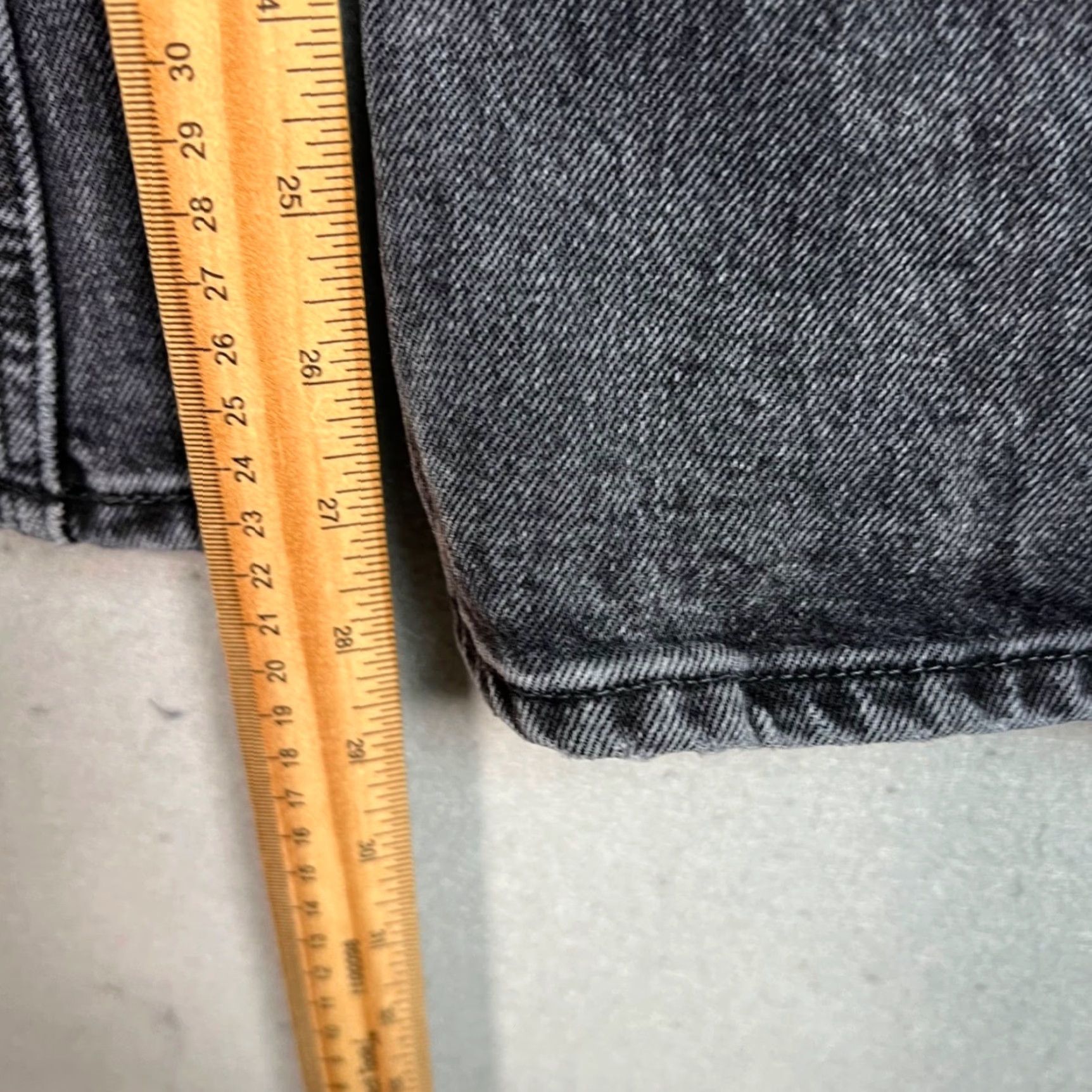Abercrombie & Fitch VINTAGE Abercrombie & Fitch Womens 26 Jeans Flared High Rise Black Denim 5-Pocket Stretch Size 26" / US 2 / IT 38 - 7 Thumbnail