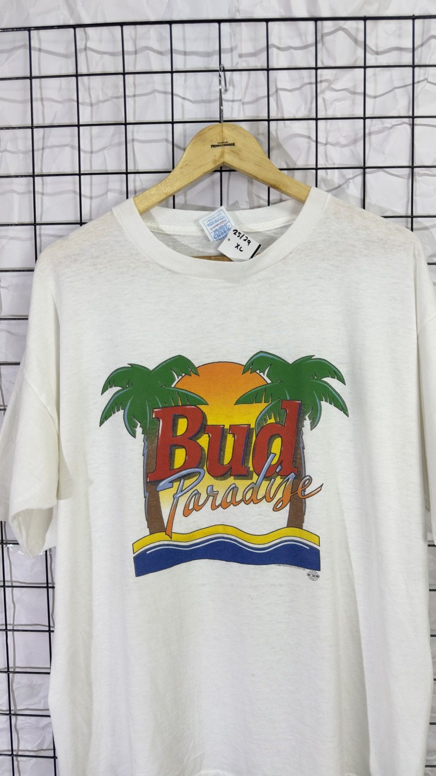 Vintage Vintage 1994 budweiser promo tee shirt Size US XL / EU 56 / 4 - 2 Thumbnail