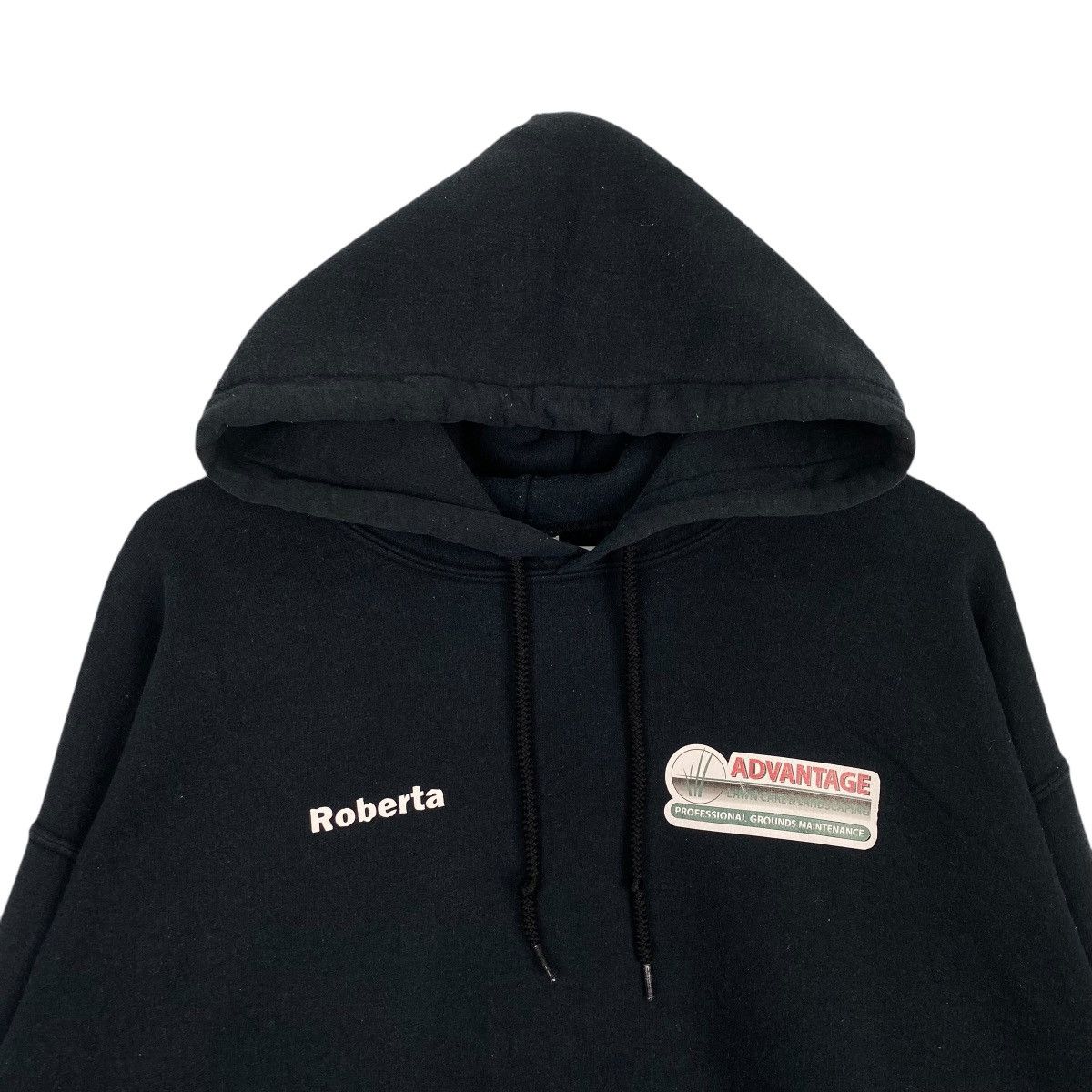 Gildan × Vintage Vintage Gildan Heavy Hoodie Printed Sweater Black Size US M / EU 48-50 / 2 - 4 Thumbnail