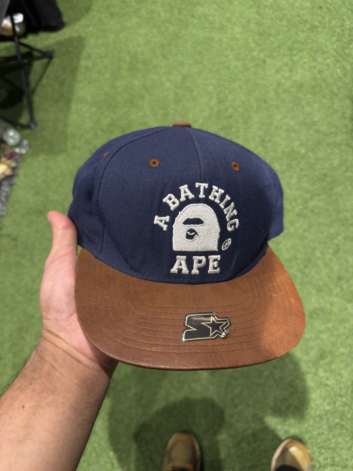 Bape Vtg Bape x starter Size ONE SIZE - 1 Thumbnail