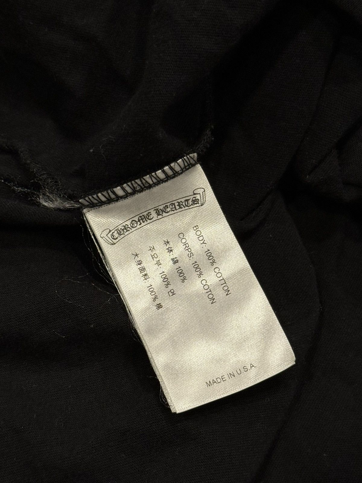 Chrome Hearts Chrome Hearts Neck Logo T-shirt Size US L / EU 52-54 / 3 - 5 Thumbnail