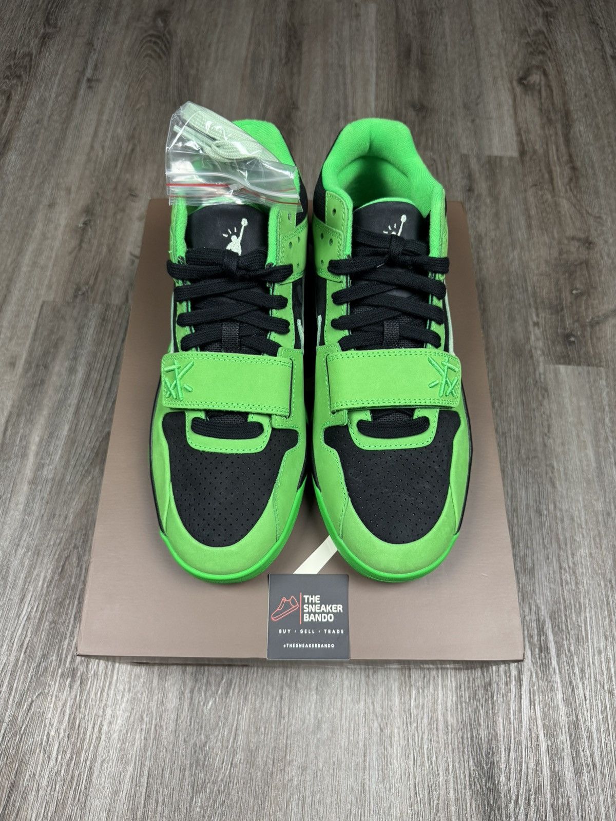 Jordan Brand × Travis Scott Travis Scott x Air Jordan Jordan Jumpman Jack TR Green Spark Size US 10.5 / EU 43-44 - 2 Thumbnail