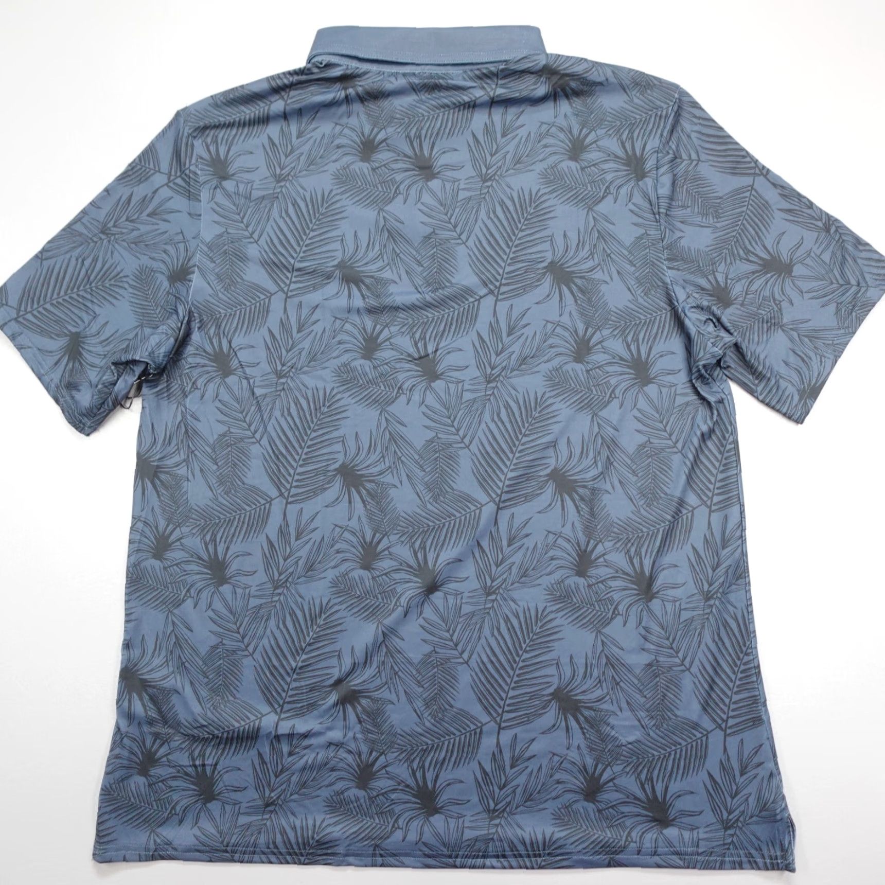 Vintage Tailgate Palm Golf Co Overlook Performance Polo Navy Slim Fit Size XL Men Short Sleeve Patch Embroidered Collared Shirt Size US XL / EU 56 / 4 - 8 Thumbnail