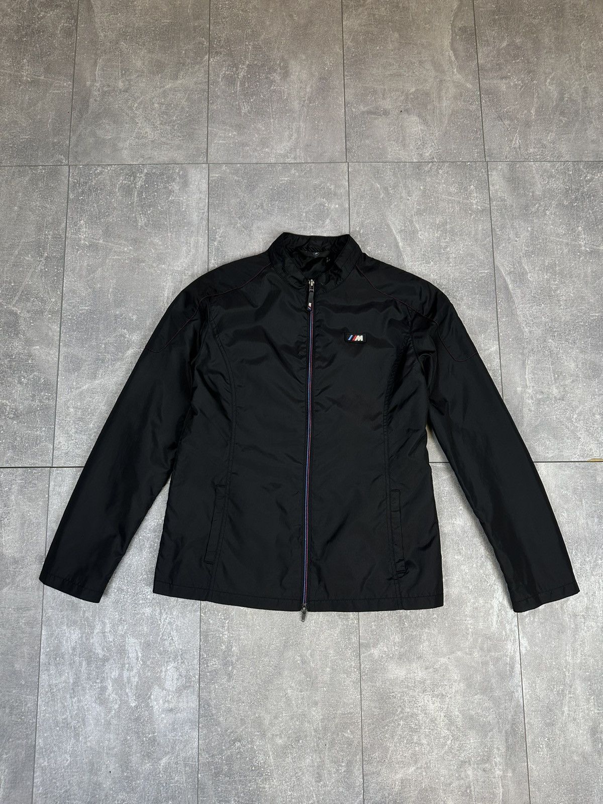 BMW Women’s black BMW nylon jacket Size L / US 10 / IT 46 - 2 Thumbnail