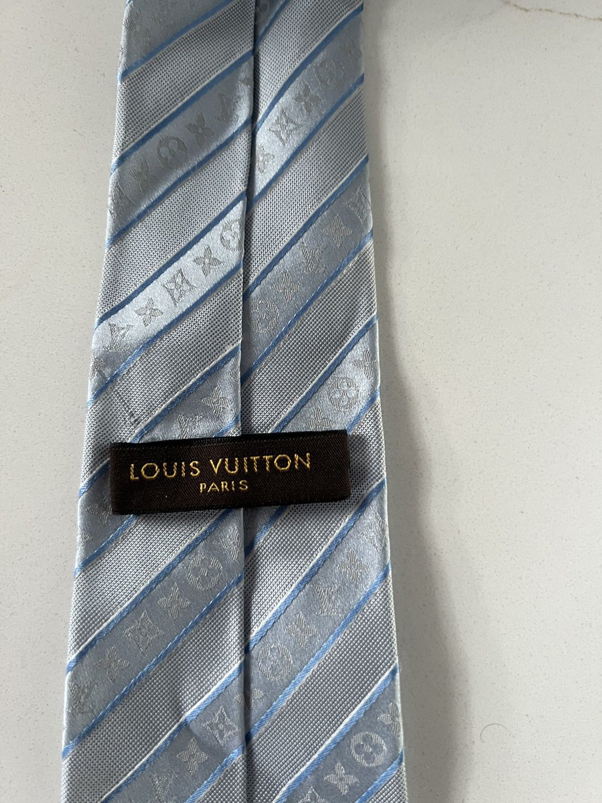 Louis Vuitton Monogram Stripes tie Size ONE SIZE - 2 Thumbnail