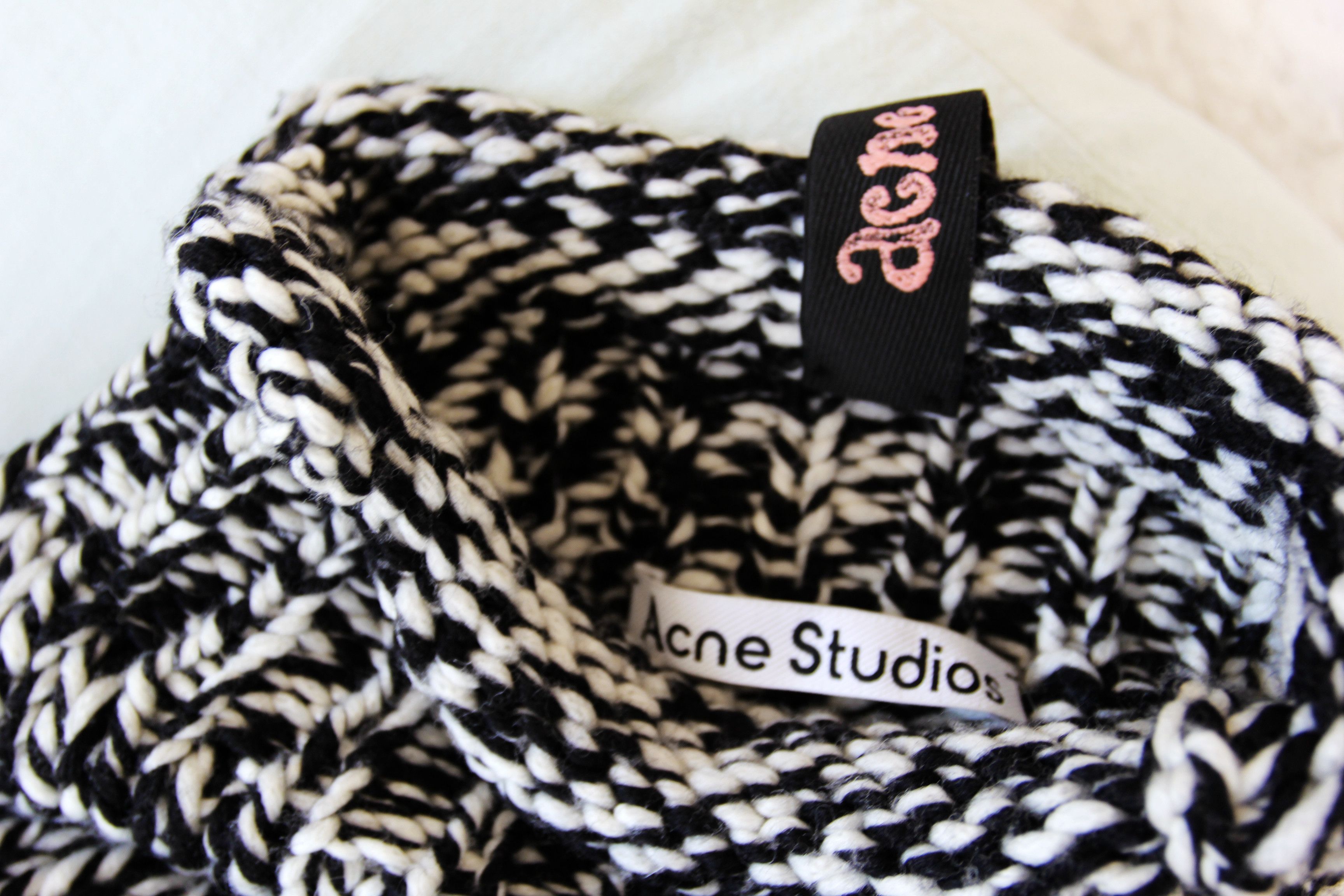 Acne Studios BNWT AW23 ACNE STUDIOS BLACK WOOL SWEATER M Size US M / EU 48-50 / 2 - 8 Thumbnail