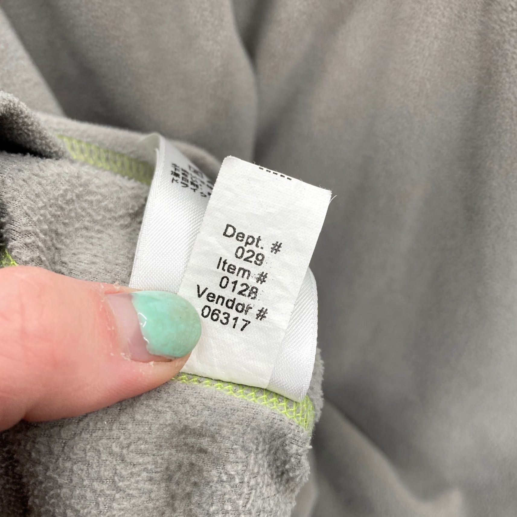 Eddie Bauer Eddie Bauer First Ascent Fleece Sweatshirt Mens XL Tall Gray Quarter Zip Camp Size US XL / EU 56 / 4 - 7 Thumbnail