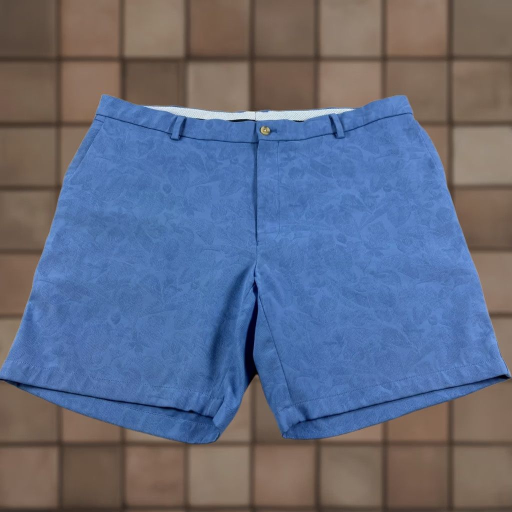 Peter Millar Peter Millar Shorts Mens Size 40 Blue Chino Salem Performance Golf Stretch Shirt? Size US 40 / EU 56 - 1 Thumbnail