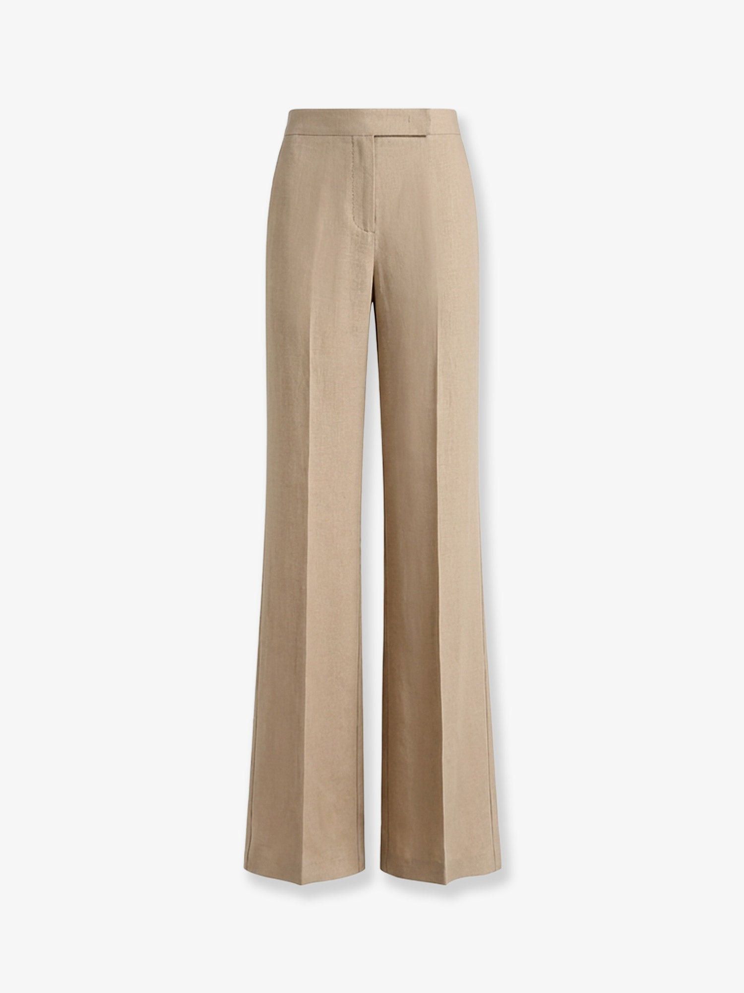 Max Mara Mxsbig Linen Trousers Size 32" / US 10 / IT 46 - 1 Thumbnail