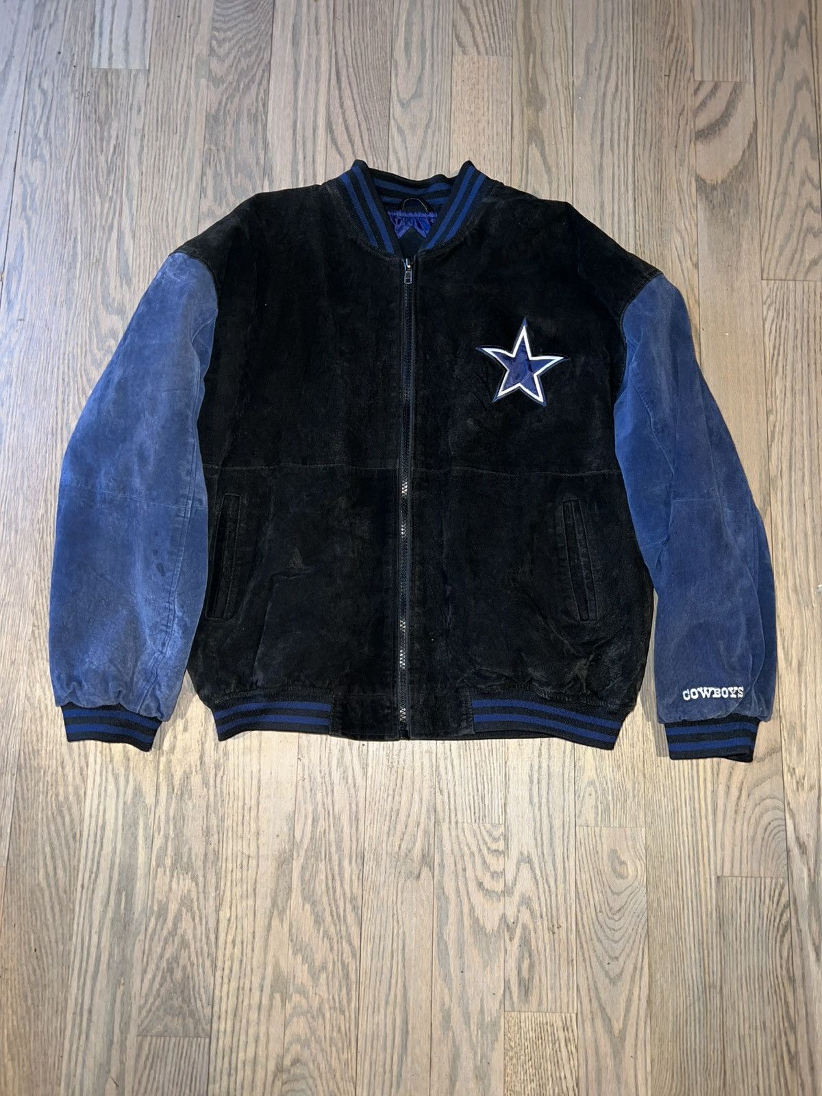 NFL Dallas Cowboys Suede Jacket Size US L / EU 52-54 / 3 - 1 Thumbnail