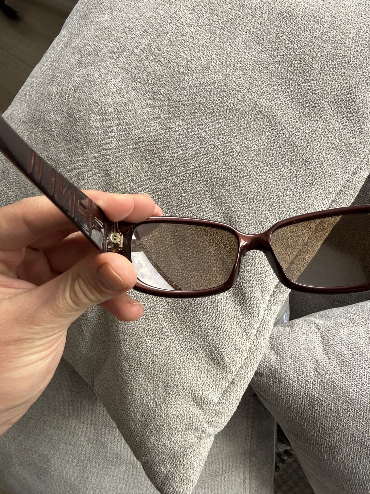 Fendi Vintage Fendi Brown Sunglasses Size ONE SIZE - 6 Thumbnail