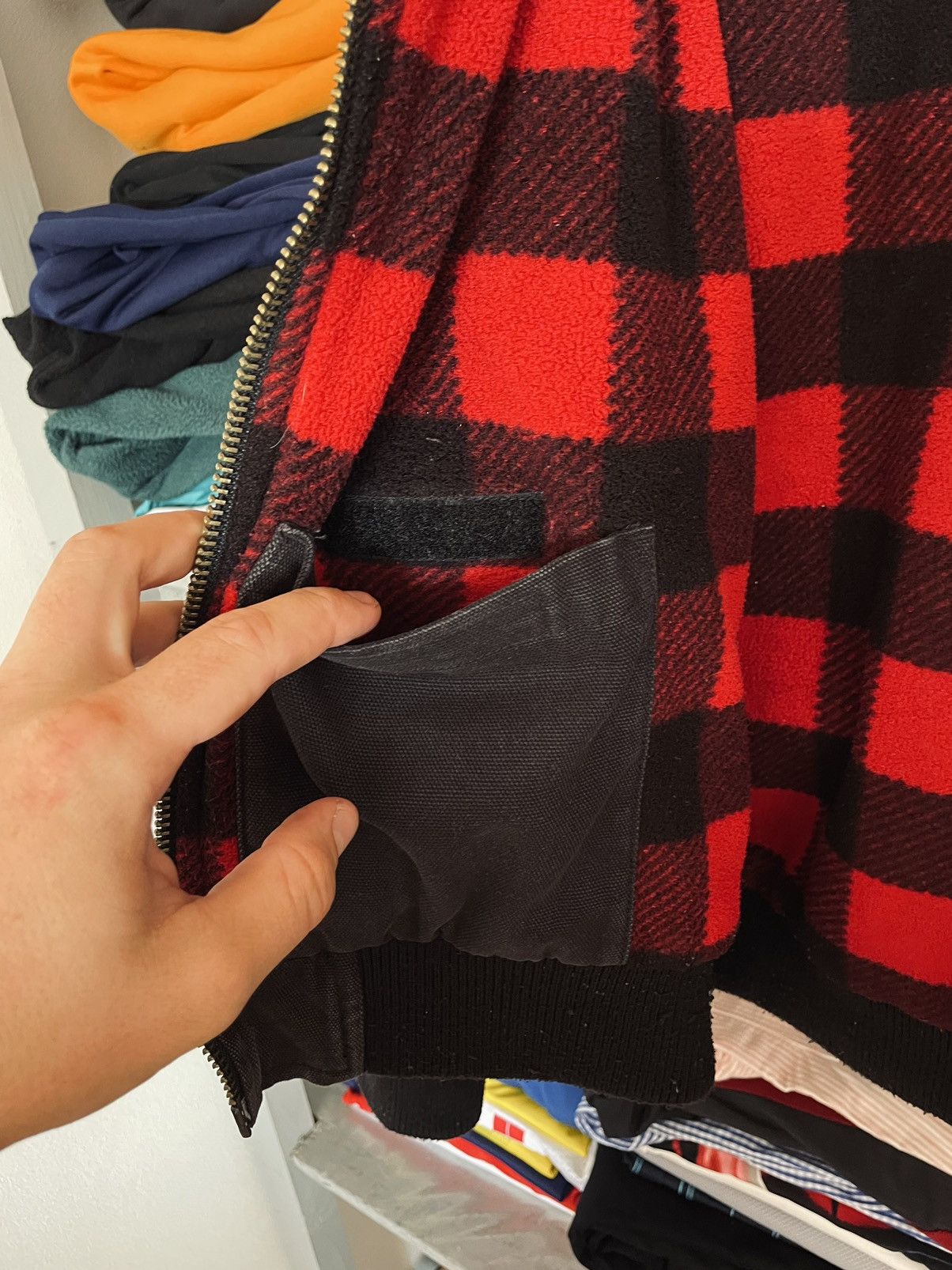 Dickies × Vintage Vintage Dickies Detroit Active Flannel Jacket Size US L / EU 52-54 / 3 - 15 Thumbnail