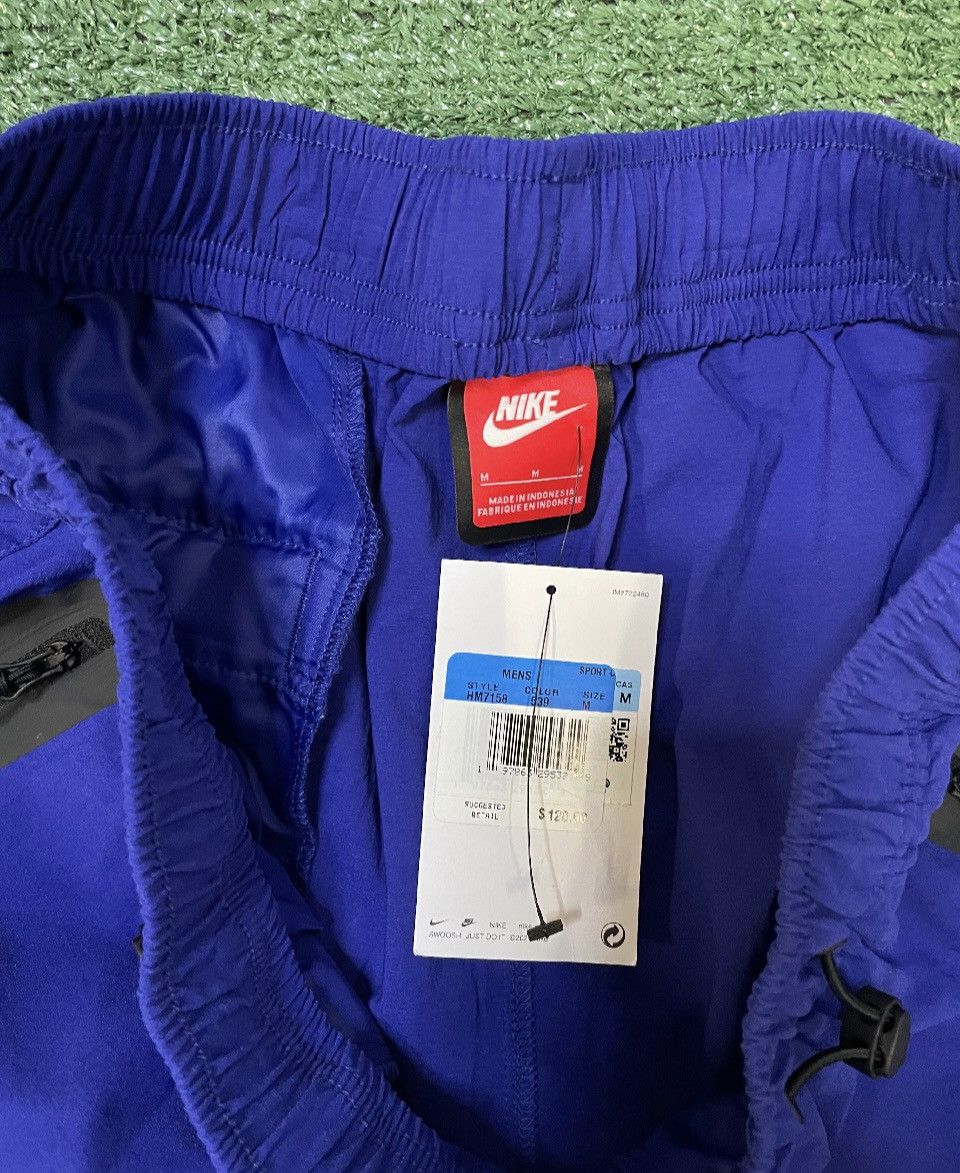 Nike Nike tech woven blue pants Size US 34 / EU 50 - 4 Thumbnail
