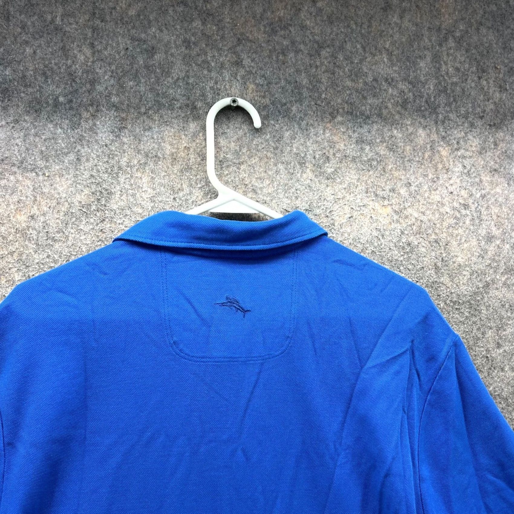 Tommy Bahama VINTAGE Tommy Bahama Polo Shirt Mens Medium Royal Blue Island Zone Supima Cotton Trim Size US M / EU 48-50 / 2 - 3 Thumbnail