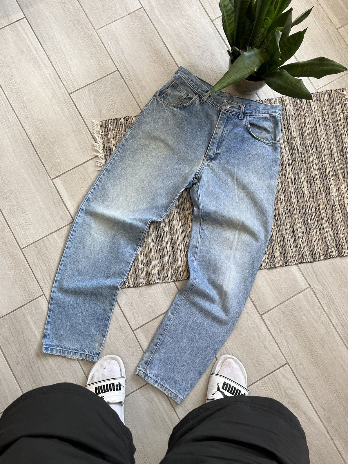Levi's × Vintage Vintage denim Jeans Made in England Levi’s style basic Size US 34 / EU 50 - 2 Thumbnail
