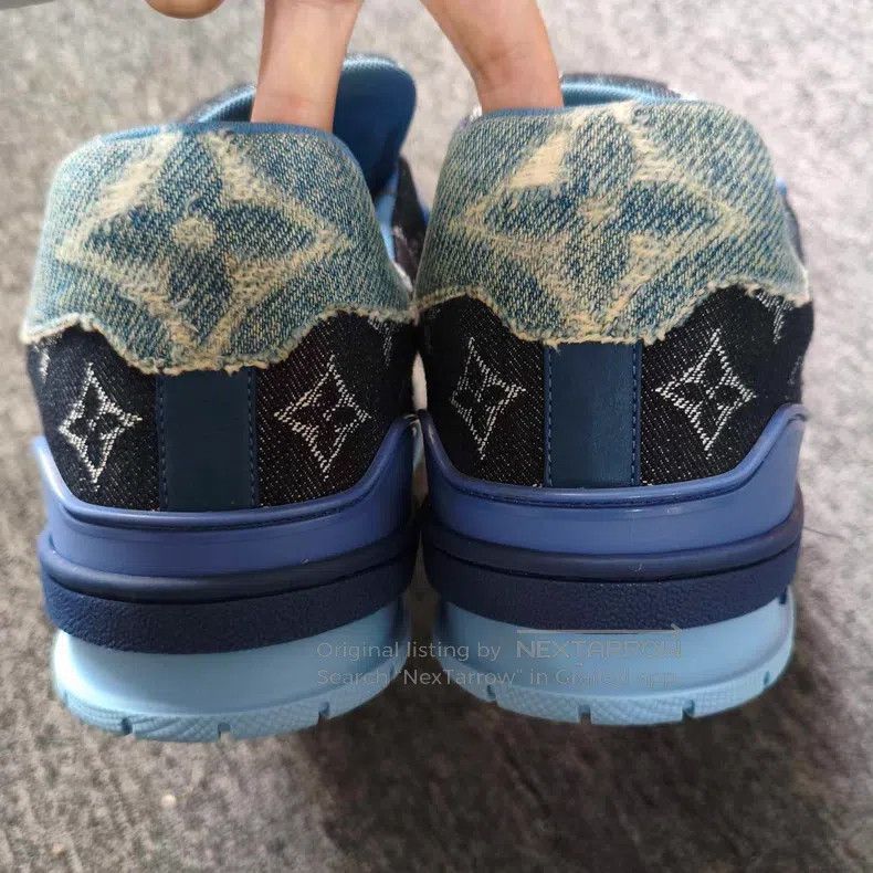 Louis Vuitton Louis Vuitton Dark Blue Sabotage Cowboy shoes Size US 9 / EU 42 - 5 Thumbnail
