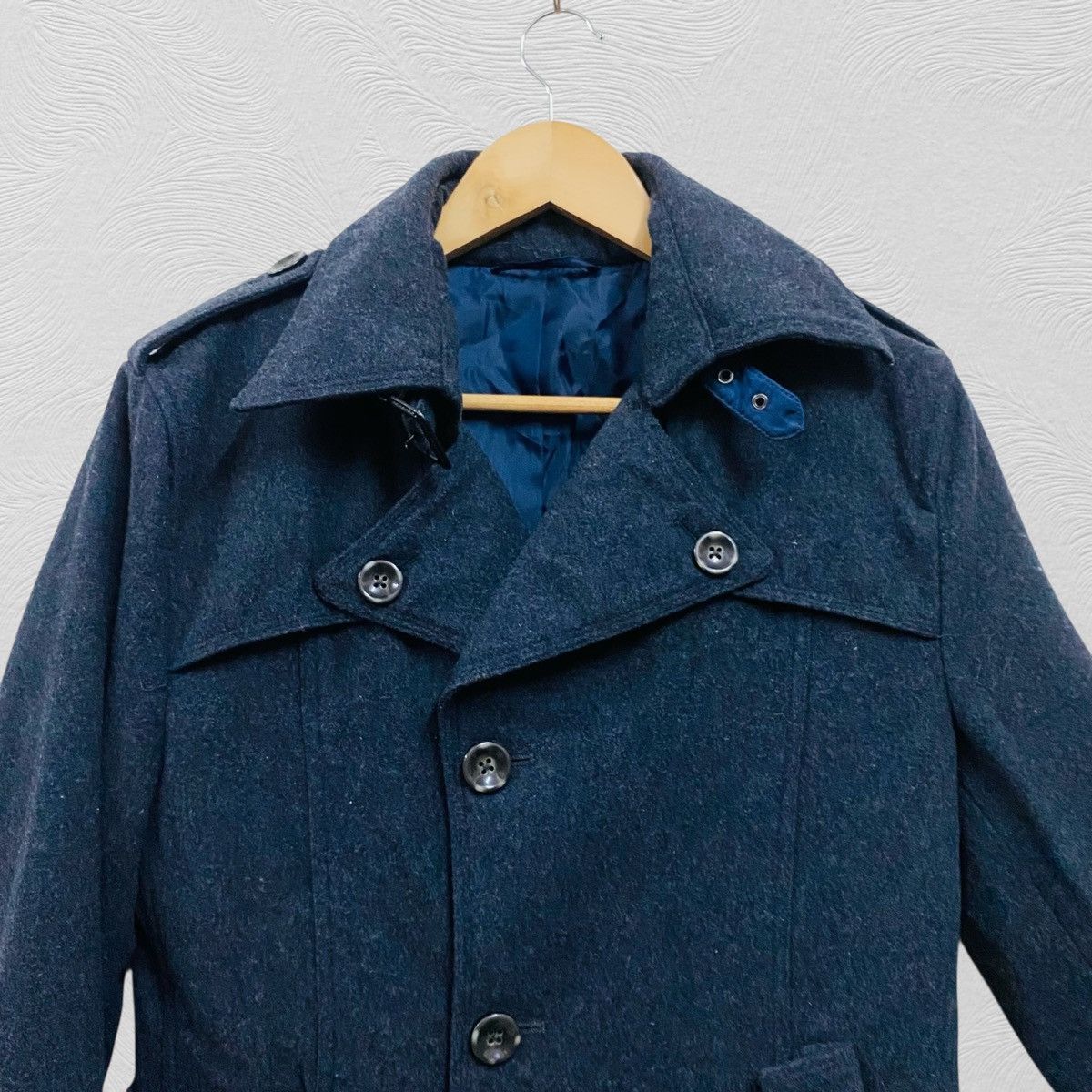 Hysteric Glamour Semantic design double breasted wool coats Size US M / EU 48-50 / 2 - 3 Thumbnail
