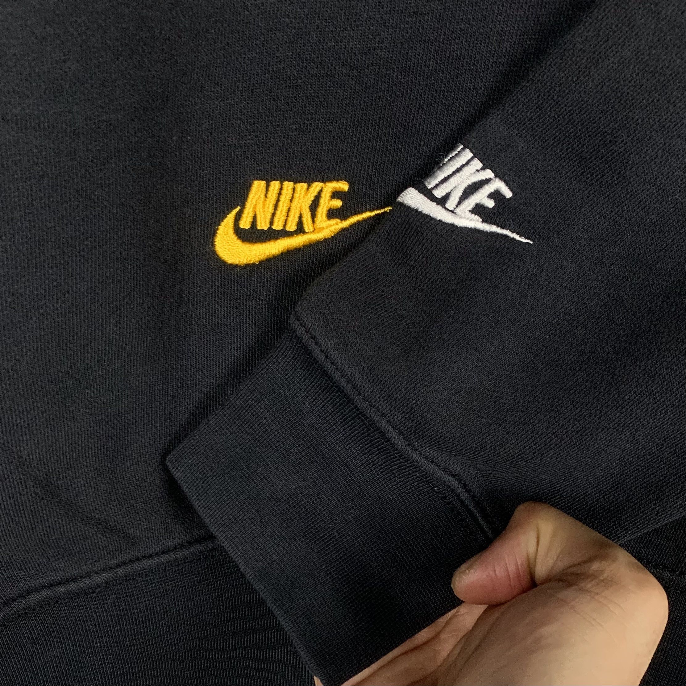 Nike Nike Swoosh Sweatshirt Crewneck Multi Logo Embroidered Size US S / EU 44-46 / 1 - 3 Thumbnail