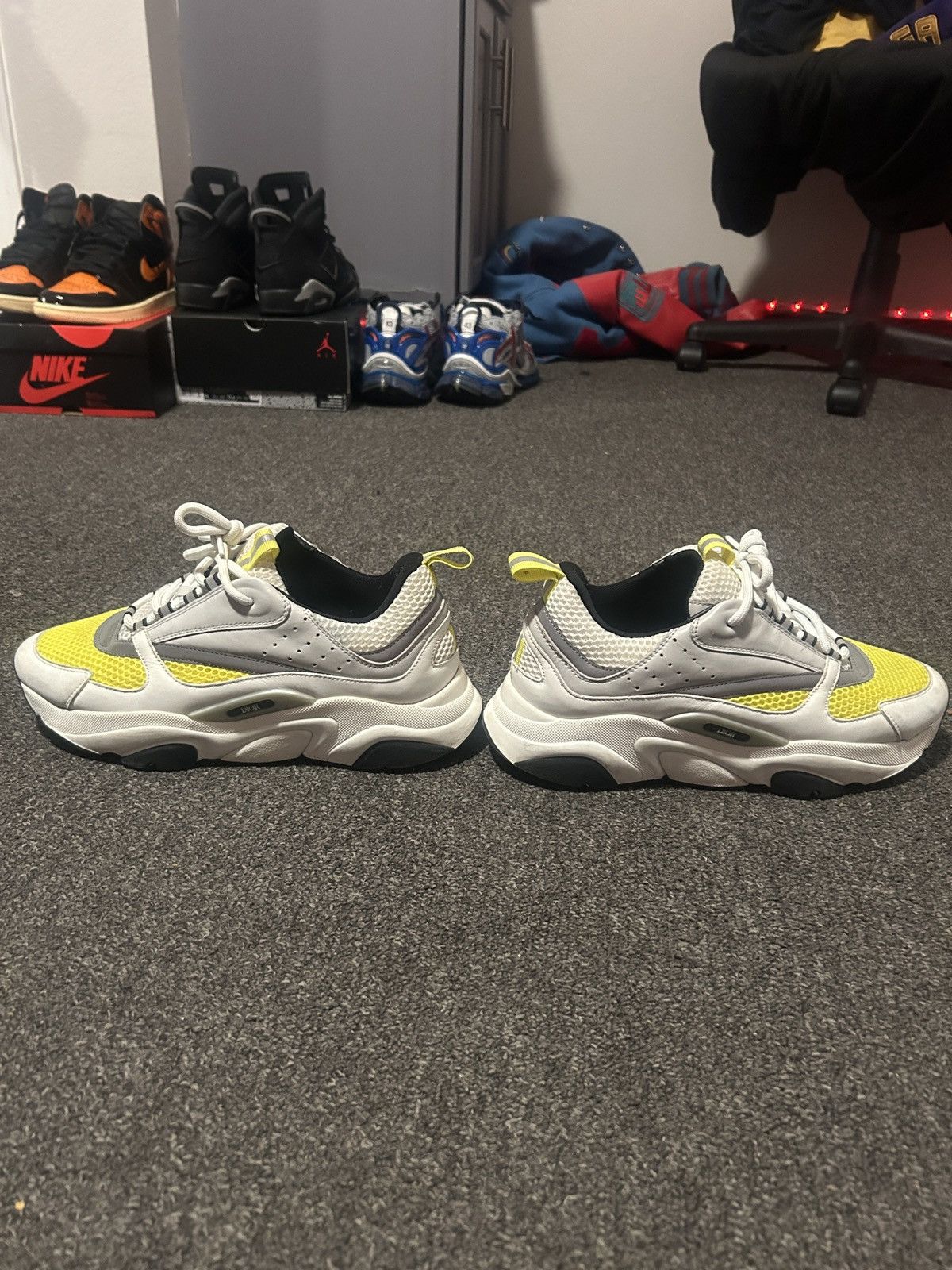 Dior Dior B22 White Yellow Size US 10 / EU 43 - 3 Thumbnail