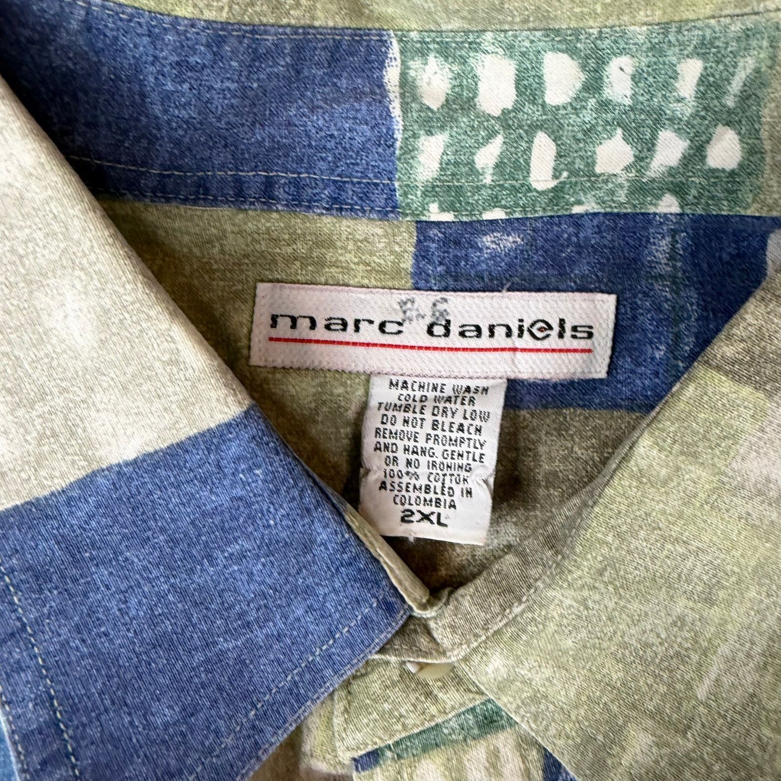 Other Vintage Marc Daniels Hawaiian Camp Shirt - XXL Size US XL / EU 56 / 4 - 3 Thumbnail