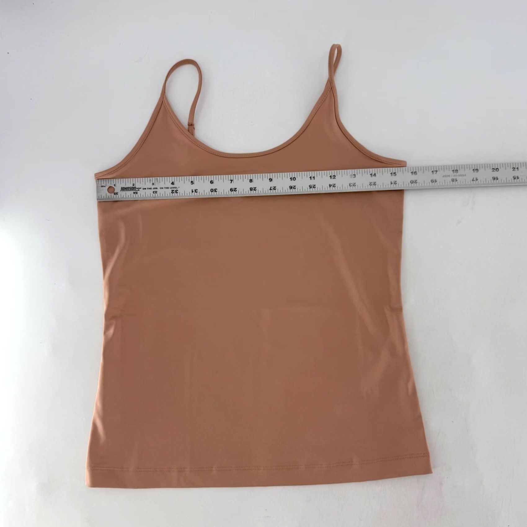 Banana Republic Banana Republic Womens Tank Camisole M Beige Spaghetti Strap Layering Top Camisole Shirt (Body) Size M / US 6-8 / IT 42-44 - 8 Thumbnail
