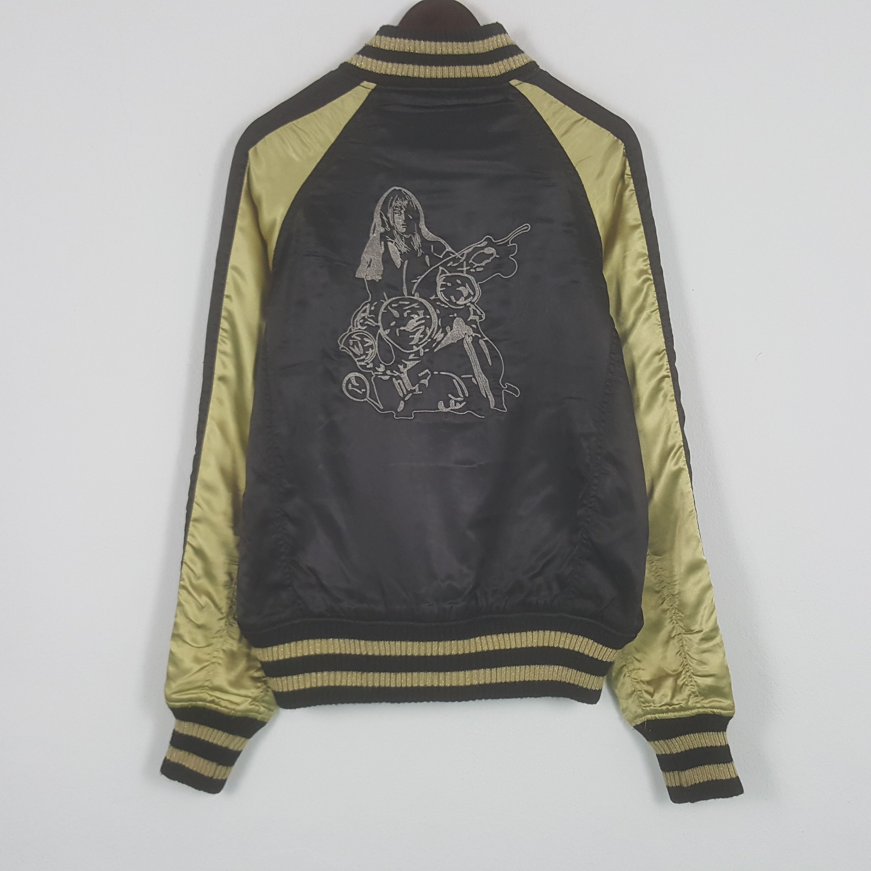 Hysteric Glamour × Japanese Brand × Vintage Vintage Hysteric Glamour Embroidery Racing Style Jacket Size US M / EU 48-50 / 2 - 1 Thumbnail