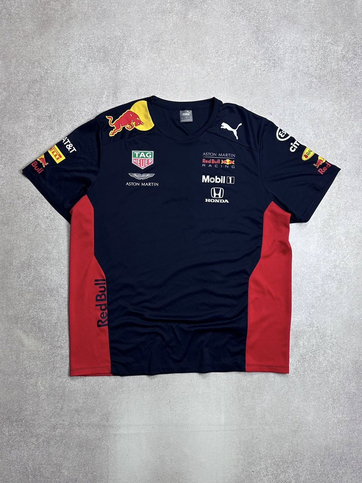 Formula 1 Vintage F-1 Red Bull Racing Puma T-shirt XXL Size US XXL / EU 58 / 5 - 1 Thumbnail