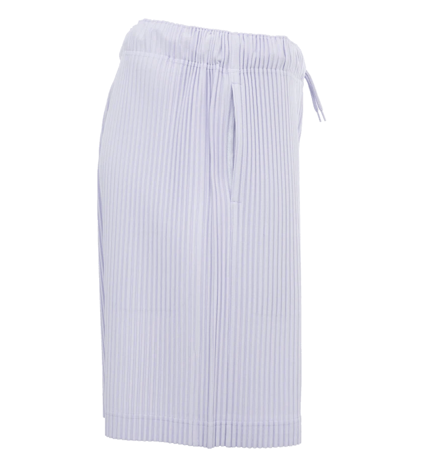Issey Miyake o1h1sh11224 Colorful Pleats Bottoms in Lavender Size US 32 / EU 48 - 3 Thumbnail