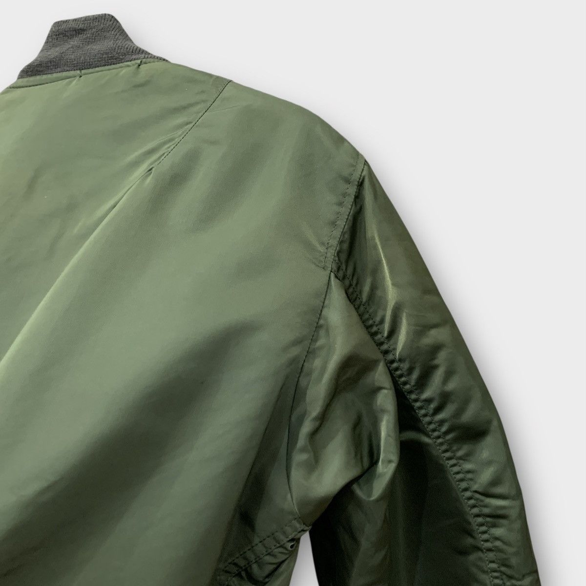 Avirex VINTAGE 90s USAF MA 1 FLIGHT BOMBER JACKET REVERSIBLE Size US L / EU 52-54 / 3 - 7 Thumbnail
