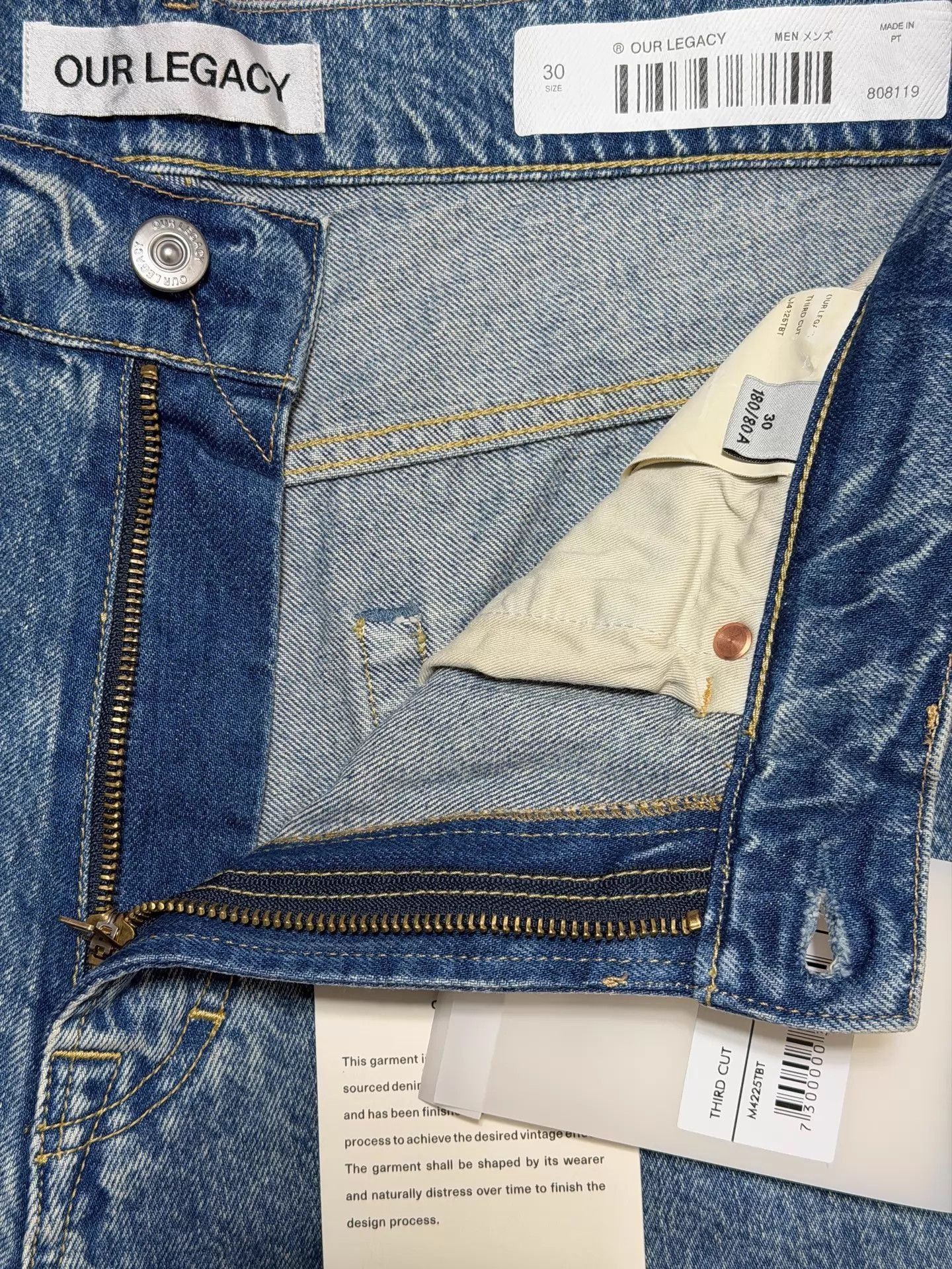Our Legacy Blue Denim Jeans Size 30 Size US 26 / EU 42 - 4 Thumbnail