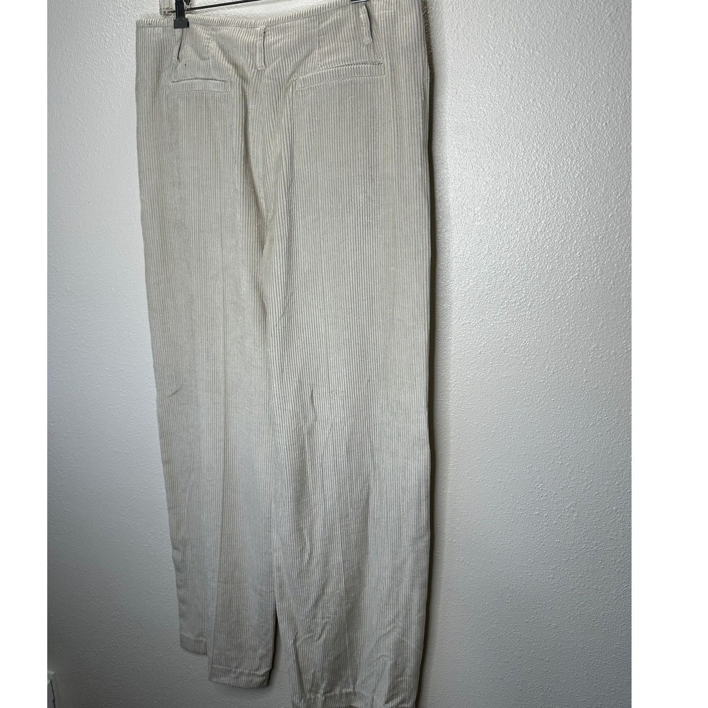 Brunello Cucinelli NWT Brunello Cucinelli Sand Beige Pleated Corduroy Pant 12 Size 34" / US 12 / IT 48 - 11 Thumbnail