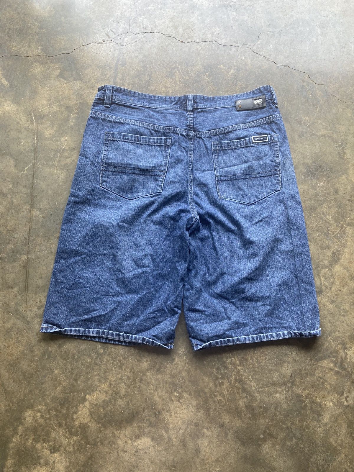 Ecko Unltd. × Southpole × Vintage Crazy Vintage Baggy Y2K Ecko Jorts Southpole Style Jeans Size US 40 / EU 56 - 2 Thumbnail