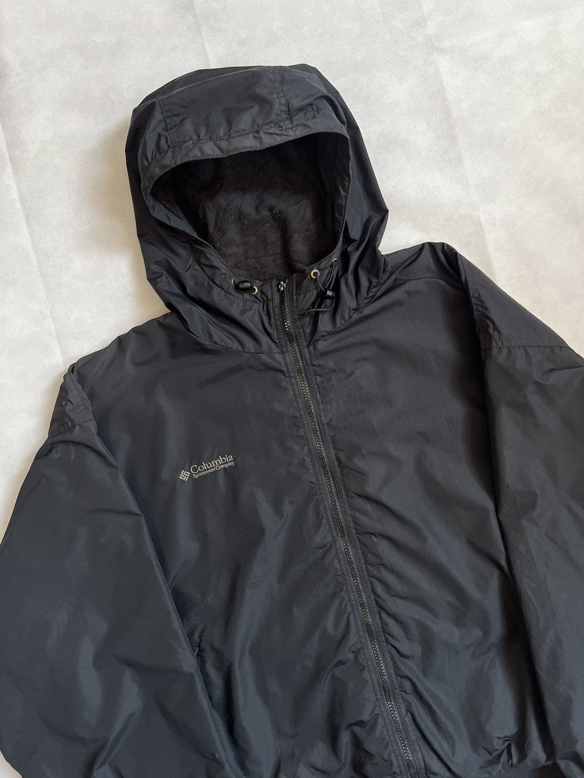 Columbia Columbia Sportswear Hooded Windbreaker Black Faded Size US XL / EU 56 / 4 - 3 Thumbnail
