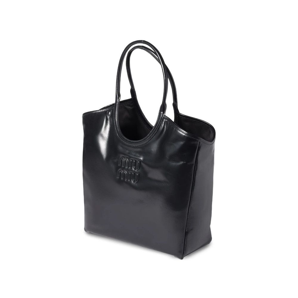 Miu Miu Miu Miu BLACK Tote Bags Size ONE SIZE - 1 Thumbnail