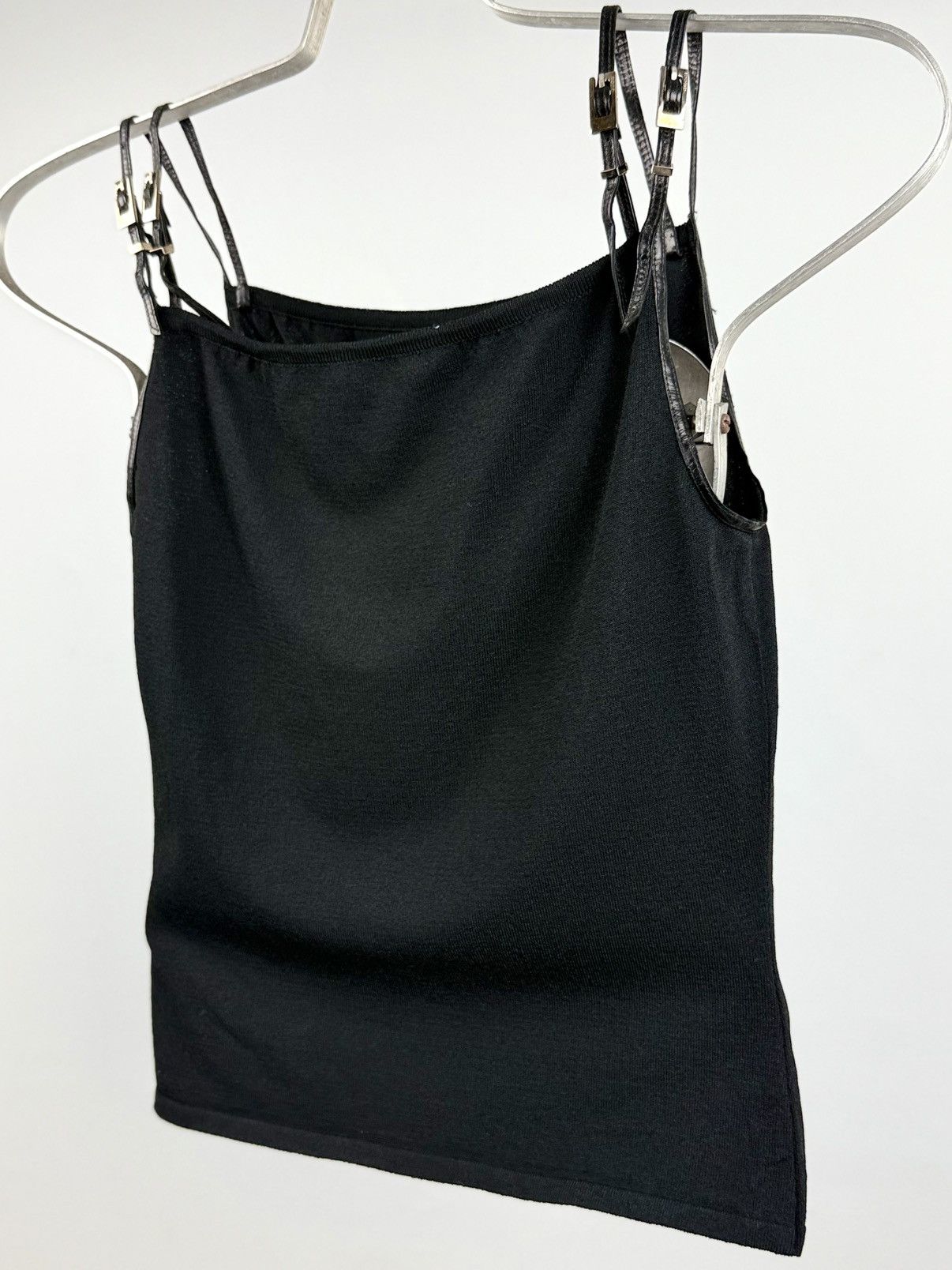 Gucci Gucci - Tom Ford - SS/98 - G - Logo Buckle - Tank Top Size M / US 6-8 / IT 42-44 - 9 Thumbnail