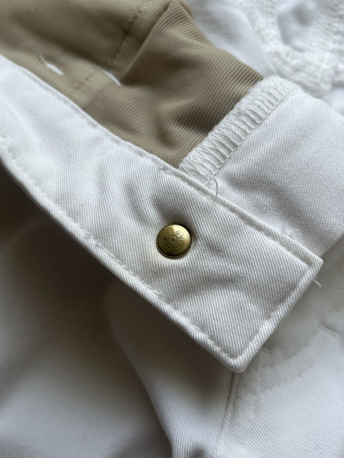 Marithe + Francois Girbaud Marithe francois girbaud white pants Size US 28 / EU 44 - 5 Thumbnail