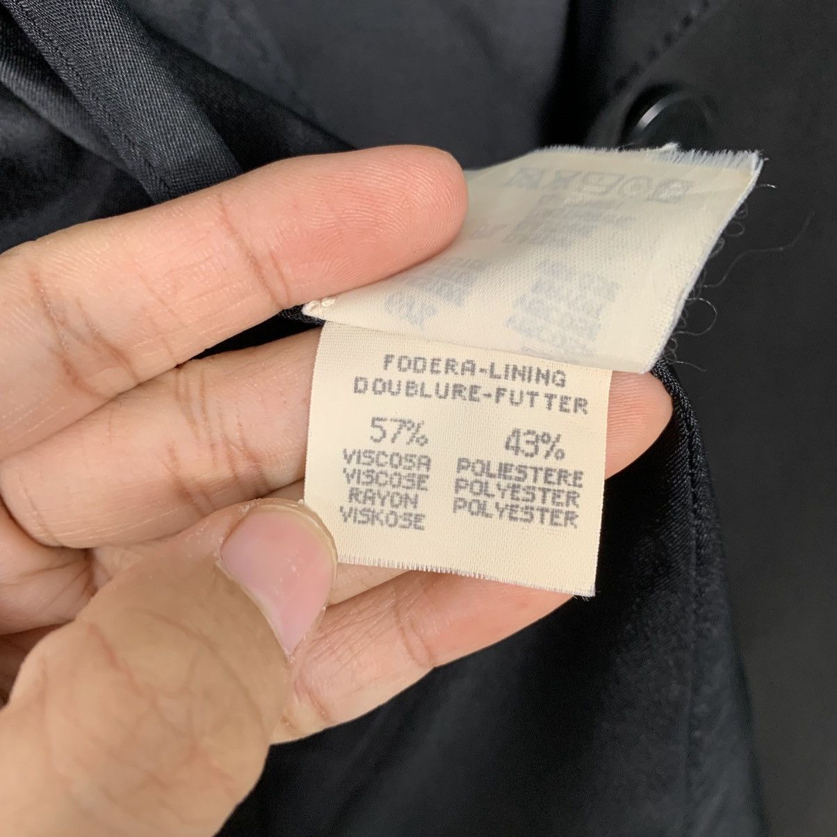 Other Made In Italy Embaisi Black Jacket Size M / US 6-8 / IT 42-44 - 19 Thumbnail
