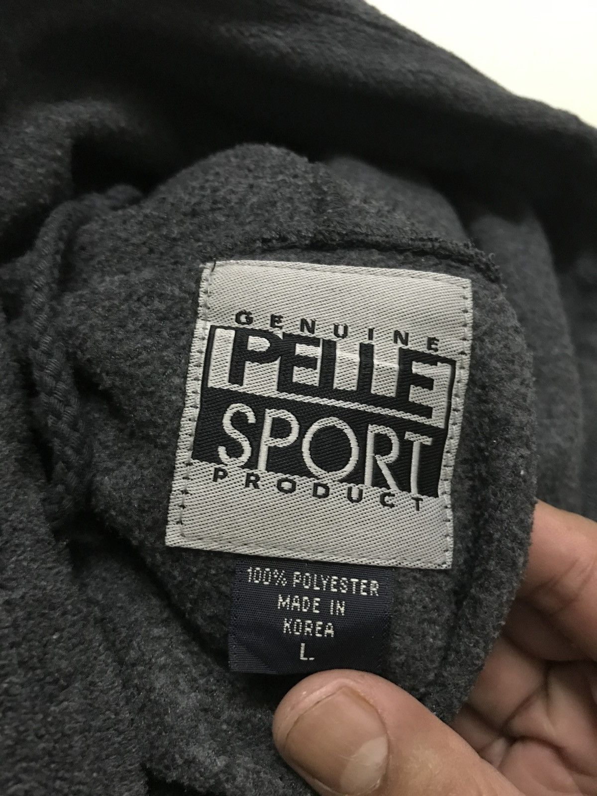 Pelle Pelle SWEATSHIRT PELLE PELLE FLEECE BIG SPELLOUT Size US L / EU 52-54 / 3 - 5 Thumbnail