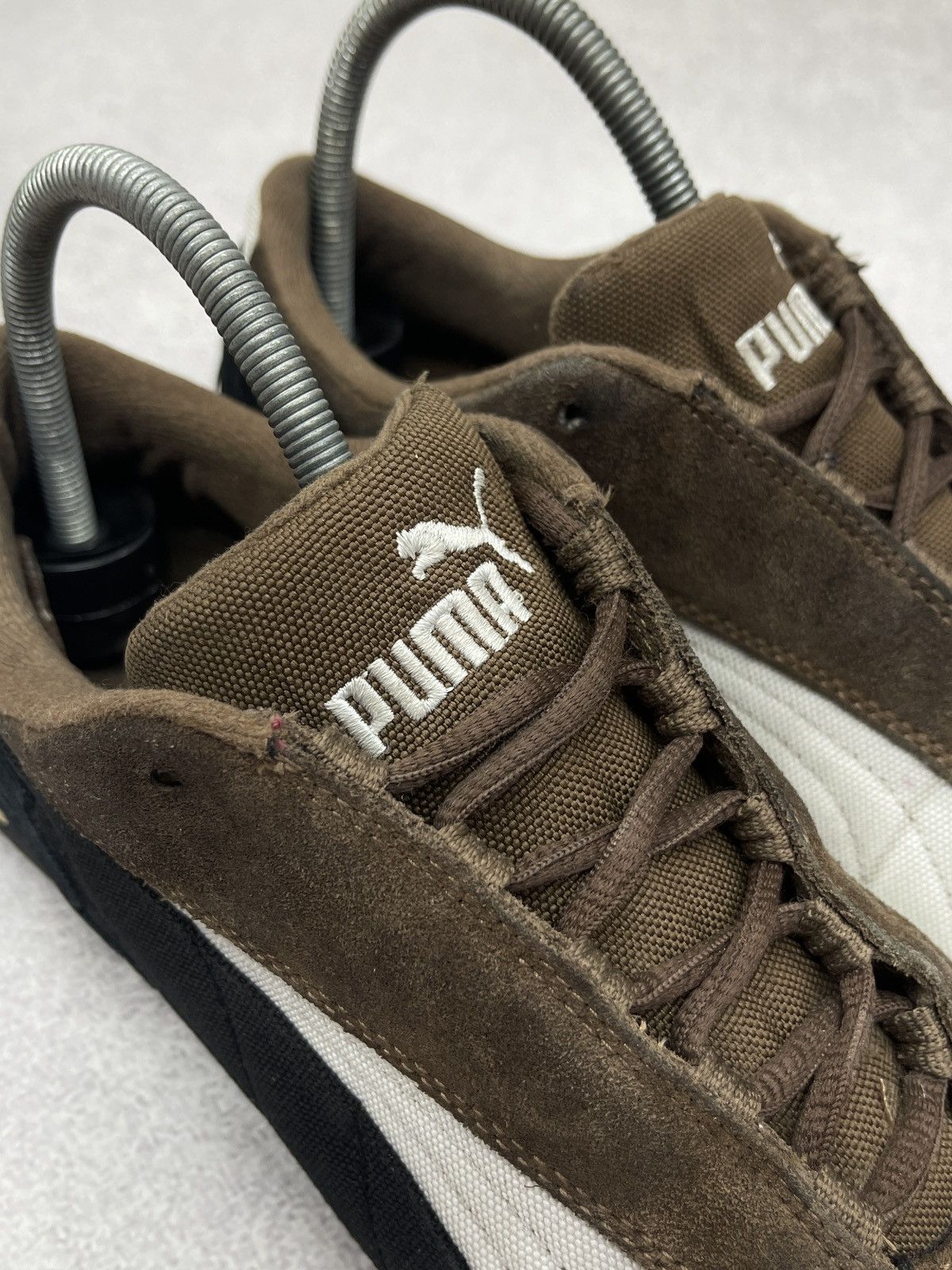 Puma Vintage Puma Speedcat Sneakers Black/Brown Japan Style Y2K Size US 7.5 / EU 40-41 - 8 Thumbnail