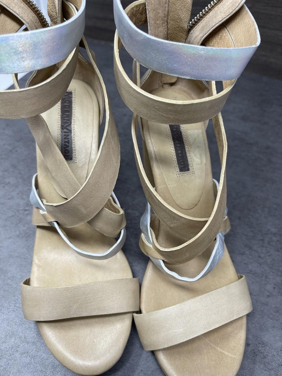 Other Modern Vintage Sandals Womens Size 7 (38) Strappy Open Toe Size US 7 / IT 37 - 8 Thumbnail