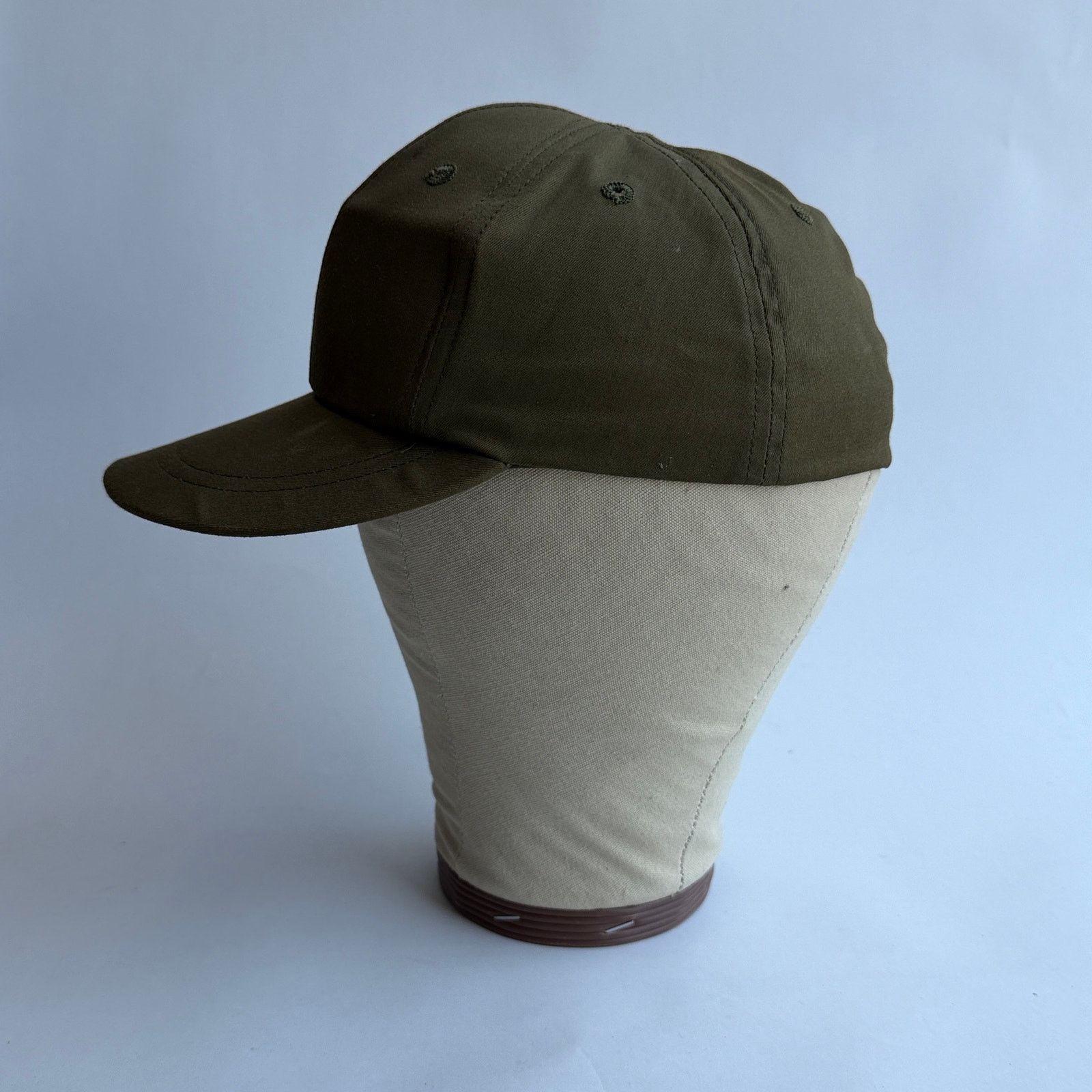 Other Vintage 70s OG-106 Military Field Cap Olive Green Hat Size ONE SIZE - 3 Thumbnail