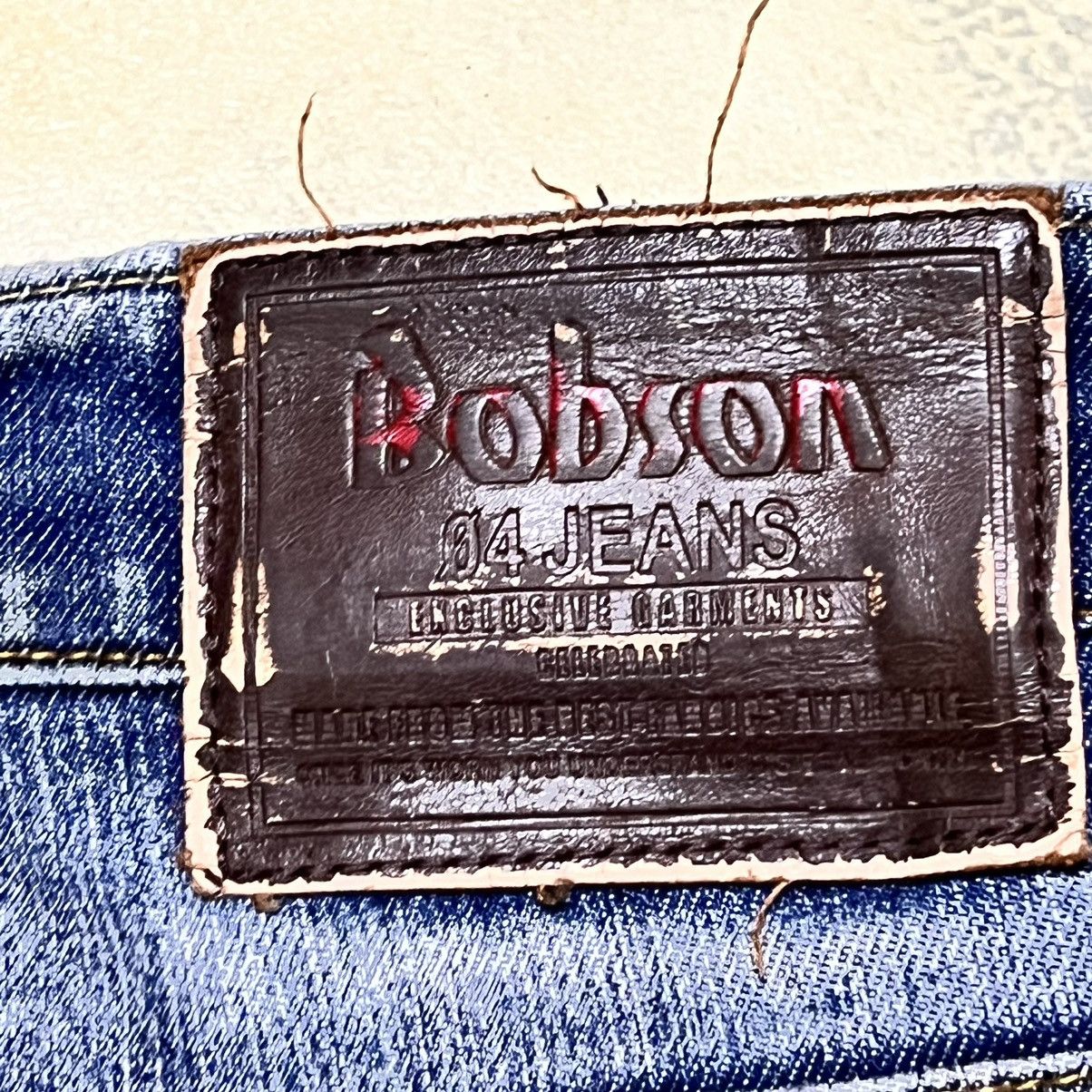 Japanese Brand Vintage Bobson Distressed Blue Denim Jeans Size US 34 / EU 50 - 18 Thumbnail