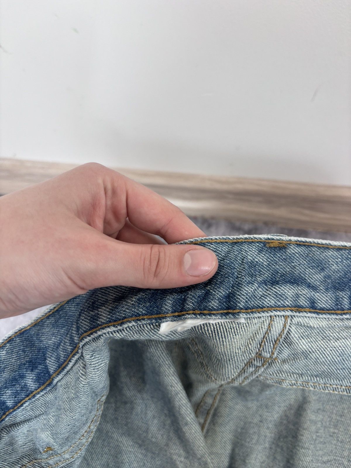 Carhartt Vintage Carhartt Men’s Denim Jeans Baggy Straight Light Blue Size US 44 / EU 60 - 14 Thumbnail