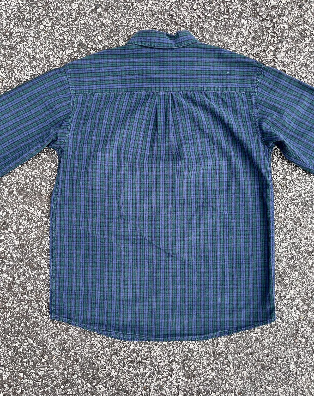Gap × Vintage Vintage Gap Green and Purple Button Up Size XL / US 12-14 / IT 48-50 - 5 Thumbnail